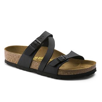 Sandále Birkenstock Salina Birko Flor Damske Čierne | SK 196NWY
